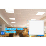 Honbei 2 ft. x 2 ft. 5800 LM Integrated LED Panel Light, 5000K 2 x 2 LED Flat Panel Light Recessed Back-Lit for Office (6-Pack)
