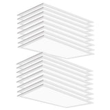 WYZM 2 ft. x 4 ft. 175-Watt Equivalent Integrated White LED Troffer Panel Light 7800lumen, 5000K Daylight (16-Pack)