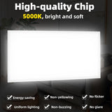 WYZM 2 ft. x 4 ft. 7800 Lumens Integrated LED Troffer Light 5000K (8-Pack)