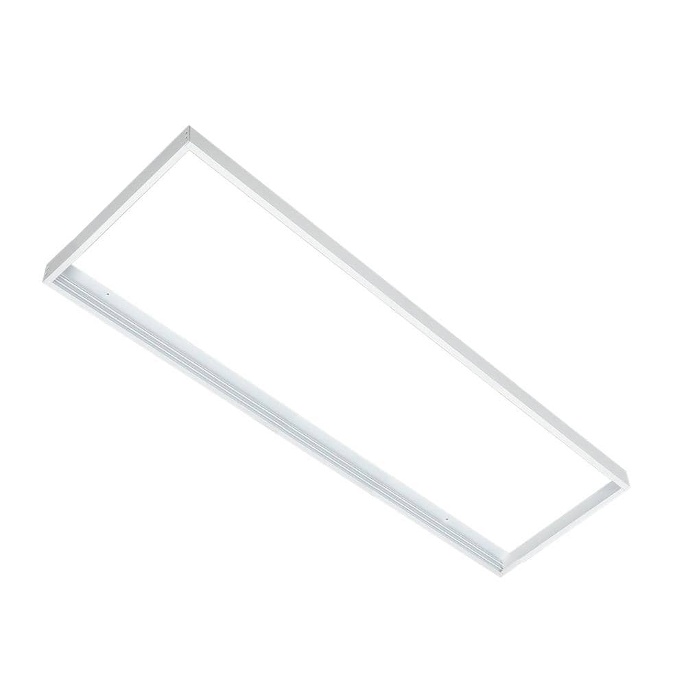 ENERGETIC LIGHTING E2BPL 2 ft. x 4 ft. 5000 Lumens Integrated LED Panel Light, 4000K Cool -Watthite Dimmable 40-Watt Flat Panel (2-Pack)