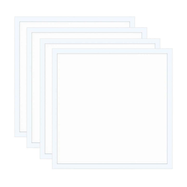 LEDone 2 ft. x 2 ft. 3750 Lumens PMMA Lens Integrated LED Panel Light, 5000K (4-Pack)