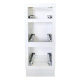 Plywell Ready to Assemble 12x34.5x24 in. Shaker Base with 1 Standard Drawer with 2 Deep Drawers in White