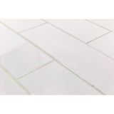 Ivy Hill Tile Essential White 3 in. x 6 in. x 6 mm Polished Ceramic Wall Subway Tile (11.73 sq. ft./case)