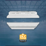 NICOR HML1 1 ft. 700-Watt Equivalent Integrated LED White Slim High Bay Light with Sensor Socket 5000K