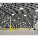 NICOR HML1 1 ft. 700-Watt Equivalent Integrated LED White Slim High Bay Light with Sensor Socket 5000K