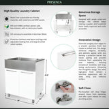 Presenza All-in-One Stainless Steel Drop-In Sink and Cabinet with Faucet
