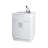Presenza Shaker Laundry Cabinet Kit with Pull-Out Faucet