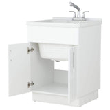 Presenza Shaker Laundry Cabinet Kit with Pull-Out Faucet