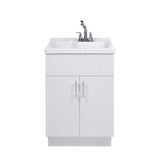 Presenza Shaker Laundry Cabinet Kit with Pull-Out Faucet