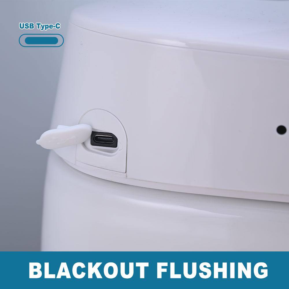 PROOX Elongated Smart Bidet Toilet, 1.28 GPF in White with Auto Functions and Heated Seat