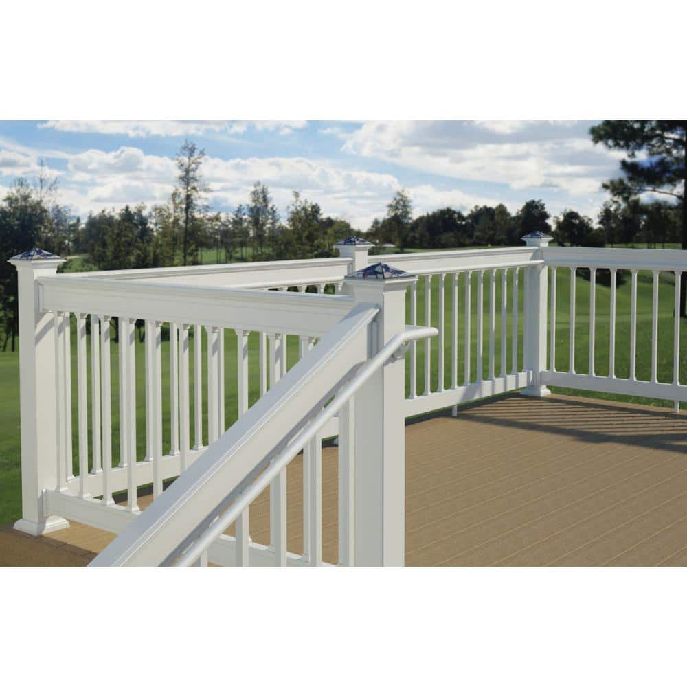 ProWood White ADA 6 in. Inside Corner Hand Rail Bracket