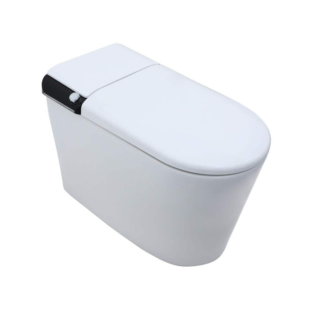 RAINLEX Elongated Smart Bidet Toilet with Heated Seat and Remote Control