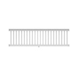 RDI Finyl Line 10 ft. x 36 in. H - Deck Top Level Rail Kit in White