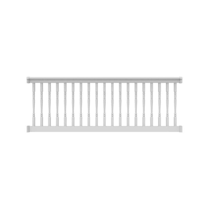 RDI Finyl Line 8 ft. x 36 in. H - T-Top Level Rail Kit, White