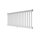 RDI Finyl Line 8 ft. x 42 in. H - T-Top Level Rail Kit - White