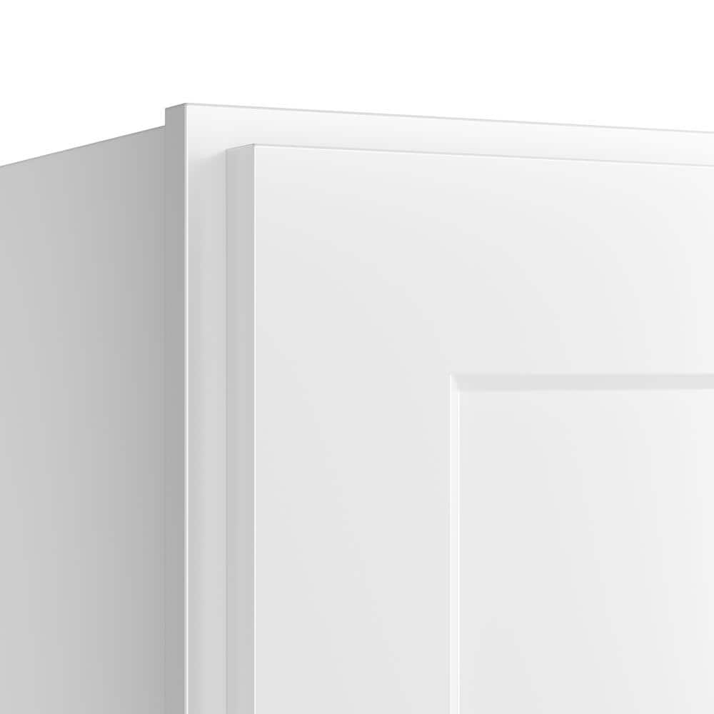 30 in. W x 12 in. D x 36 in. H Ready to Assemble Upper Kitchen Cabinet in White
