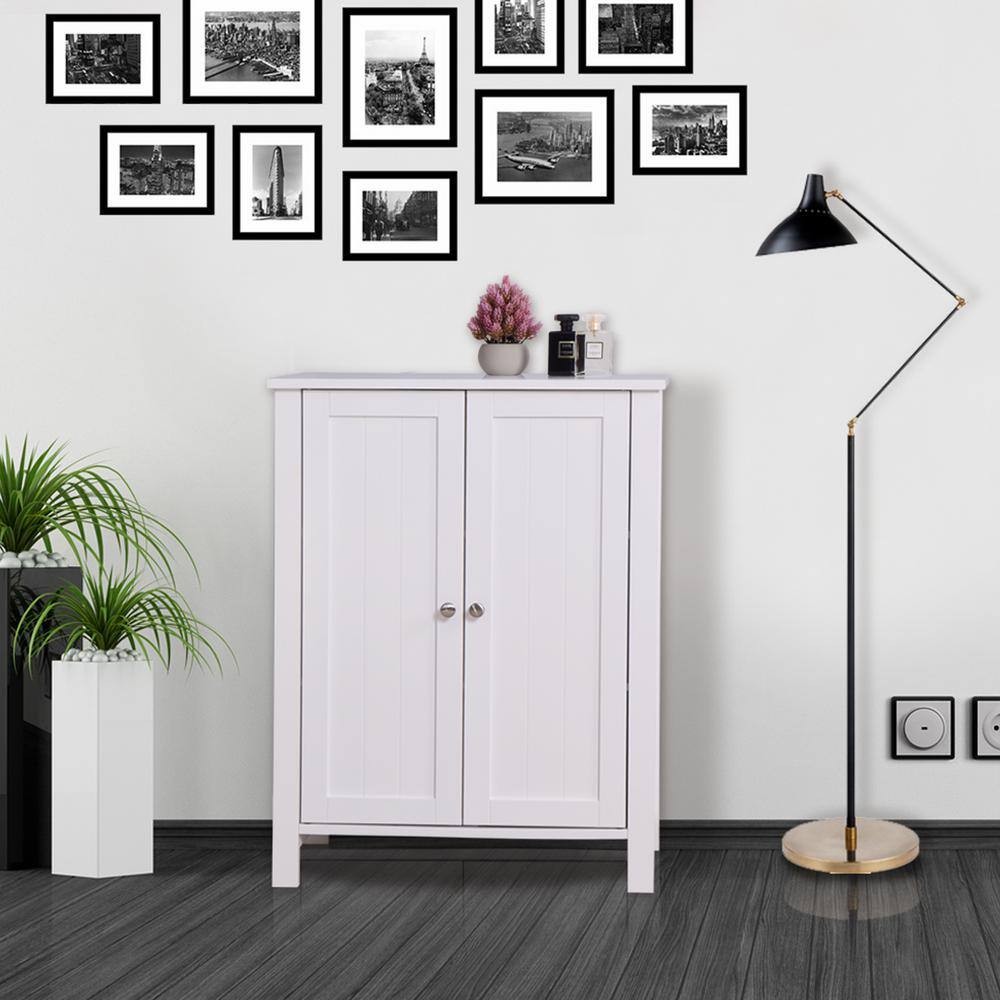 11.81 in. W x 23.62 in. D x 31.5 in. H in White Plywood Ready to Assemble Diagonal Kitchen Cabinet