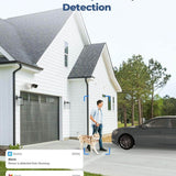 REOLINK Duo Series Wired PoE Outdoor 4K Dual-Lens Home Security Camera with 180 FOV, Smart Detection Spotlights IP66 Waterproof