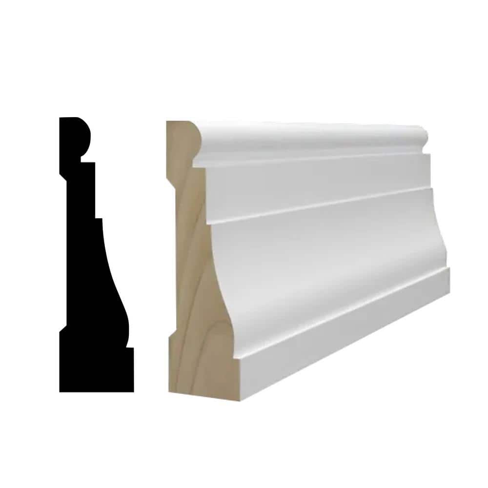 RESO RMC 376 11/16 in. D x 2-1/4 in. W x 99 in. L Primed Pine Finger-Joined Casing Moulding 20-Piece 160 ft. Total