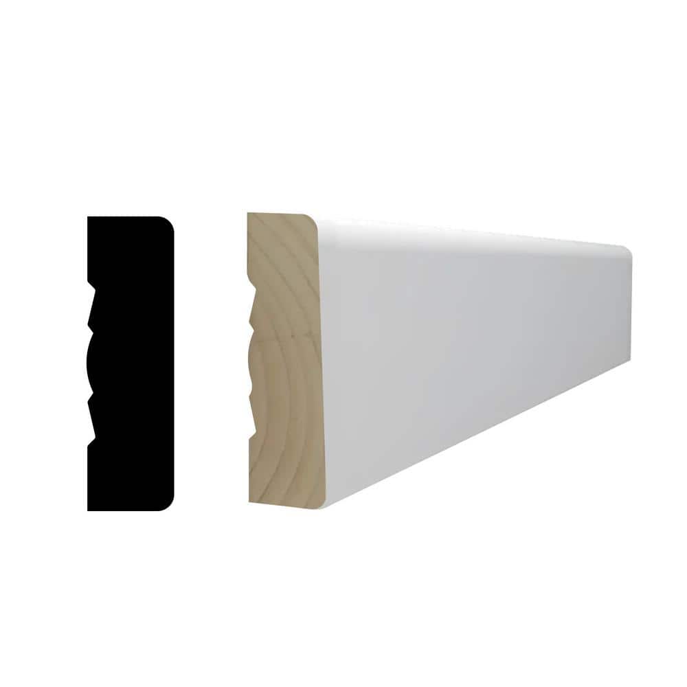 RESO RMC 453 11/16 in. D x 2-1/4 in. W x 85 in. L Primed Finger-Joined Pine Casing Molding 20-Pieces 140 ft. Total