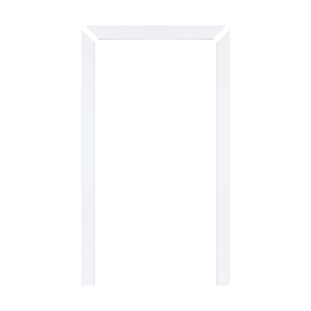 RESO RT 351 5/8 D in. x 3-1/2 W x 84 L in. Primed Pine Wood Finger-Joined Moliding Casing for 24 in. Door One Side
