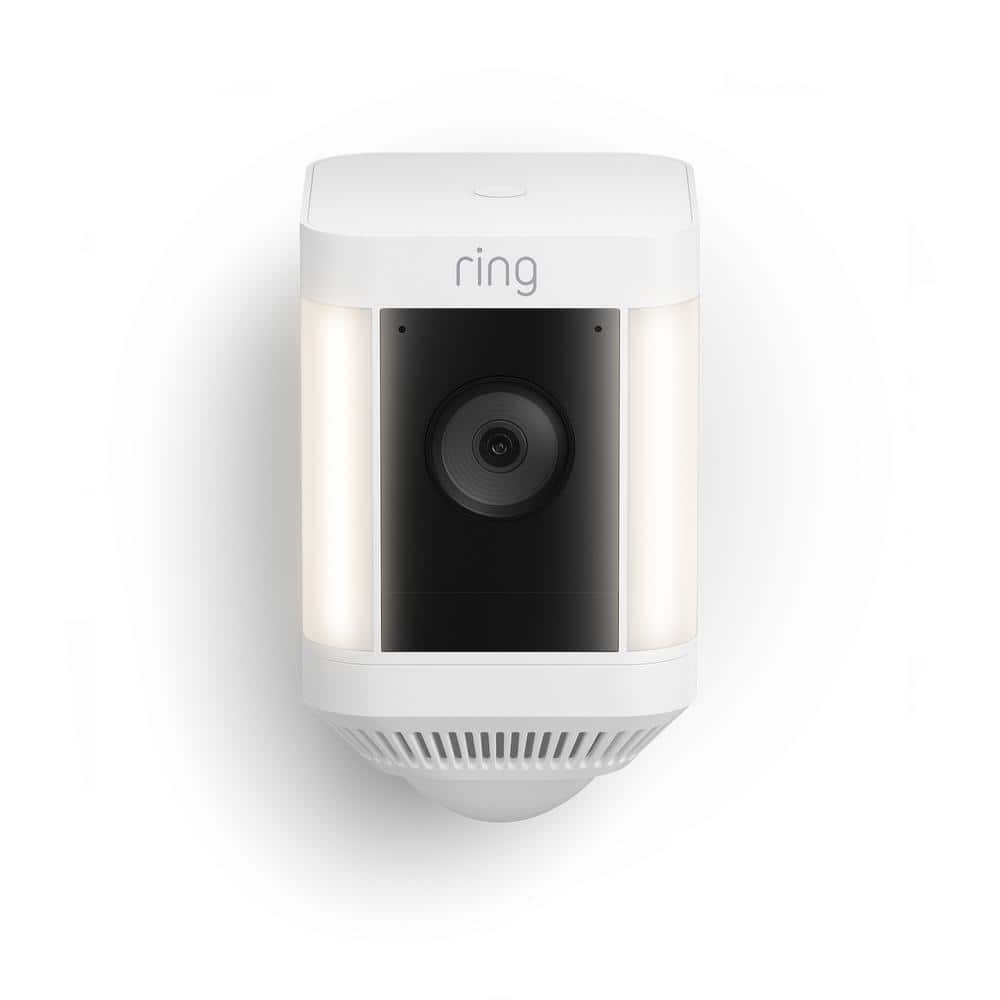 Ring Video Doorbell Battery Plus with Spotlight Cam Battery, White
