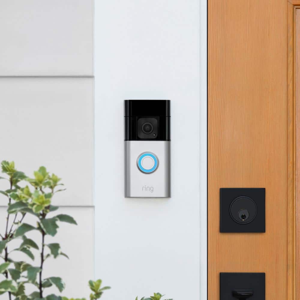 Ring Video Doorbell Battery Plus with Spotlight Cam Battery, White