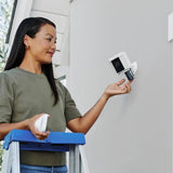 Ring Spotlight Cam Plus, Battery - Smart Security Video Camera with LED Lights, 2-Way Talk, Color Night Vision, White