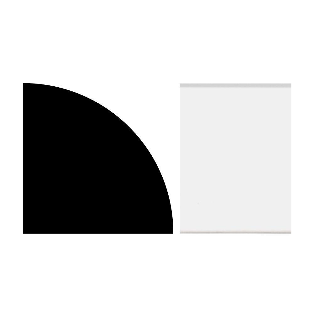 Royal PVC Quarter Round White 3/4" x 3/4" x 16'