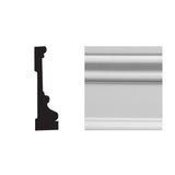 Royal Mouldings 6624 1 in. x  3 1/2 in. x  96 in. Finished PVC Composite White Casing (1-Piece − 8 Total Linear Feet)
