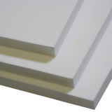 Rubber-Cal Closed Cell Polyethylene 1/8 in. Thick x 39 in. Width x 78 in. Length White Rubber Sheet