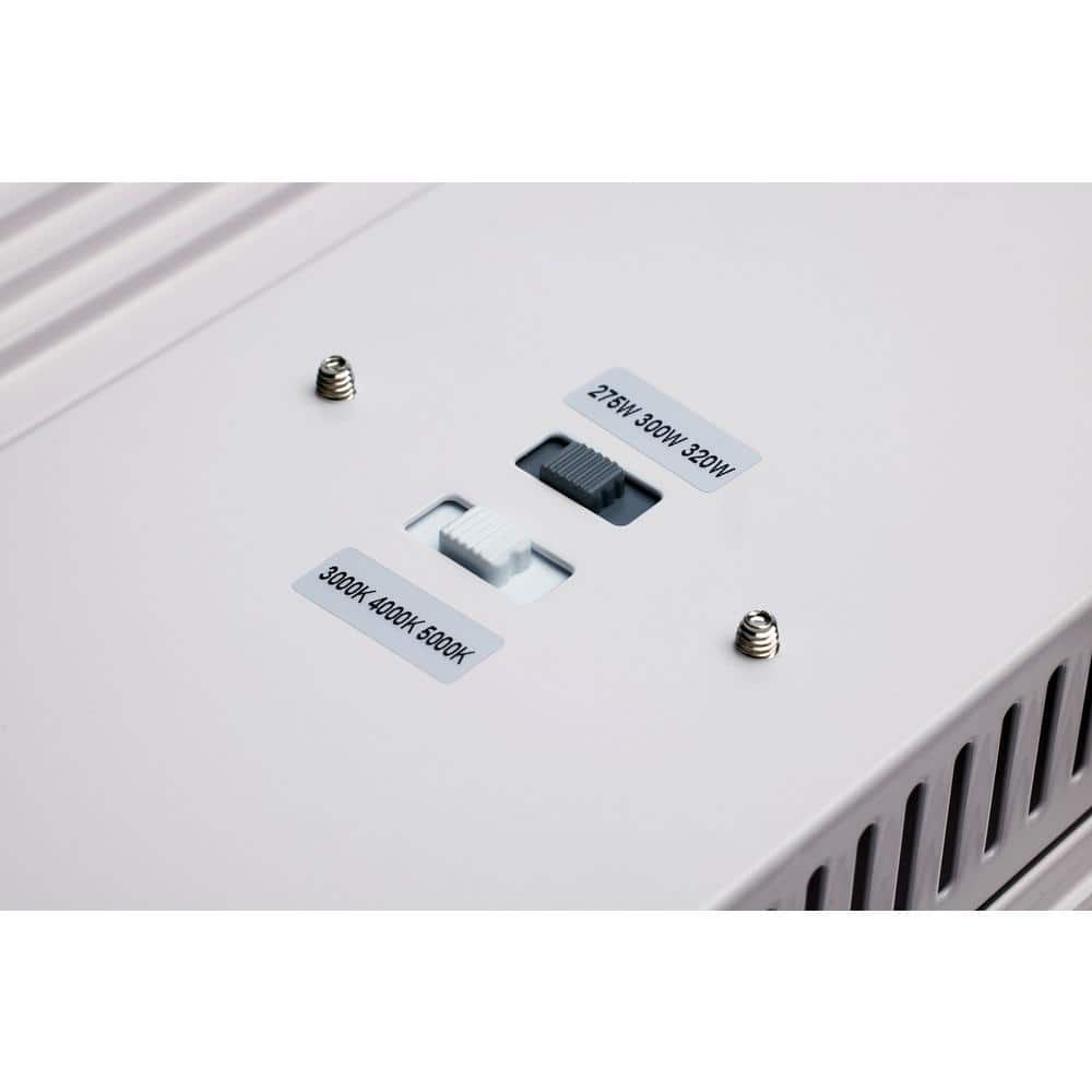 SATCO Linear 2 ft. 550-Watt Equivalent Integrated LED Dimmable White High Bay Light 3000K/4000K/5000K