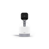 Blink Mini Pan Tilt Camera, Wired Indoor White Rotating Plug In Smart Security Camera, 2-Way Audio, HD Video, Motion