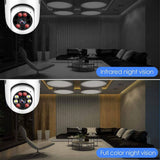 Wireless Light Bulb Indoor/Outdoor Dome WIFI Security Camera Single