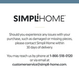 Simpli Home Murphy Transitional 24 in. wall mount Laundry sink with Cabinet Faucet and Stainless Steel Sink in White