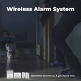 SkyLink Wireless Alarm, Camera Deluxe Security System - Echo Alexa compatible