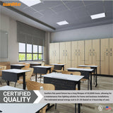 Sunlite 1 ft. x 1 ft. Dimmable 920 Lumens Integrated LED Panel Light, Selectable CCT 3000K 3500K 4000K 4500K 5000K