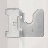 Swan 34 in. x 48 in. x 72 in. 3-Piece Direct-to-Stud Alcove Shower Surround in Bone