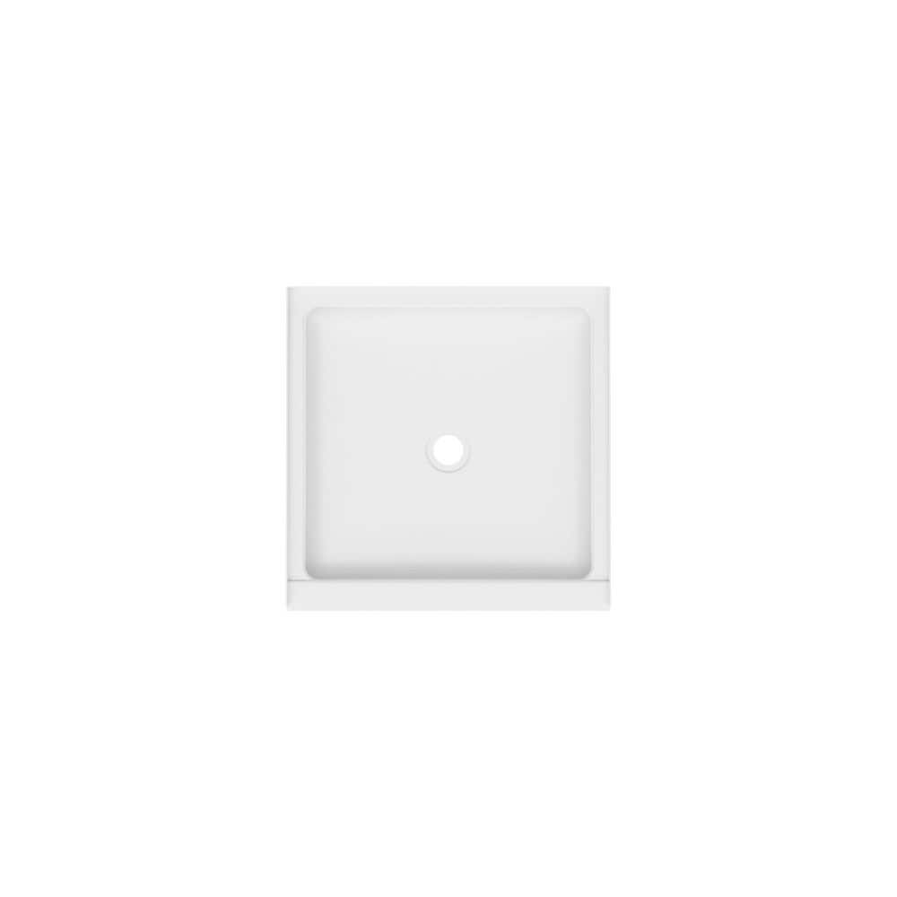 Swan Veritek 32 in. x 32 in. Single Threshold Shower Pan in White