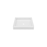 Swan Veritek 32 in. x 32 in. Single Threshold Shower Pan in White