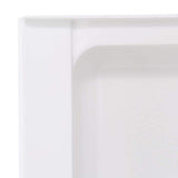 Swan 34 in. x 42 in. Solid Surface Single Threshold Center Drain Shower Pan in White