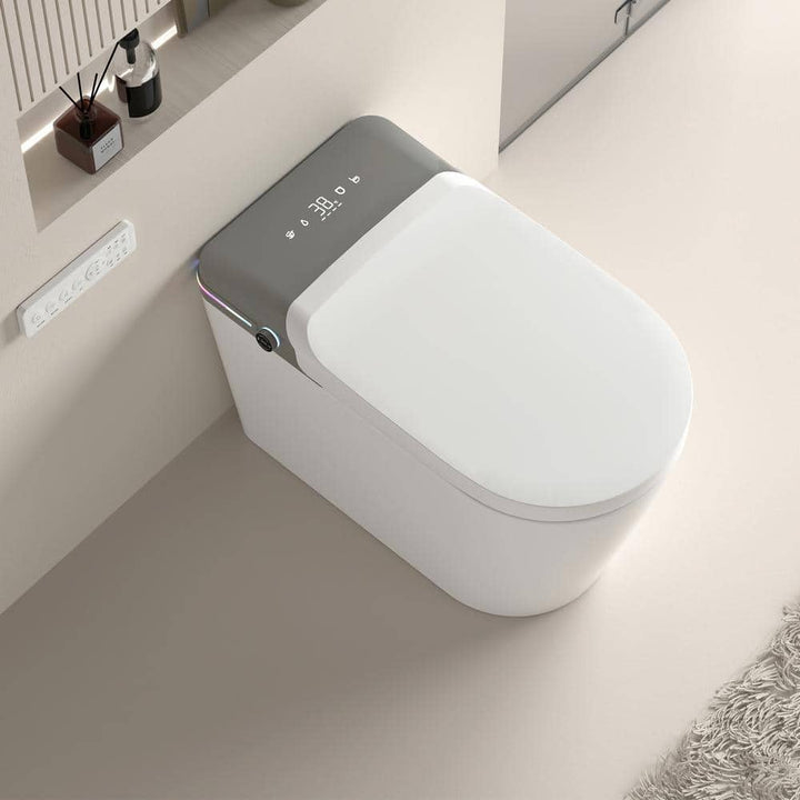 Tenleaf Elongated Smart Bidet Toilet with Heated Seat and Aromatherapy