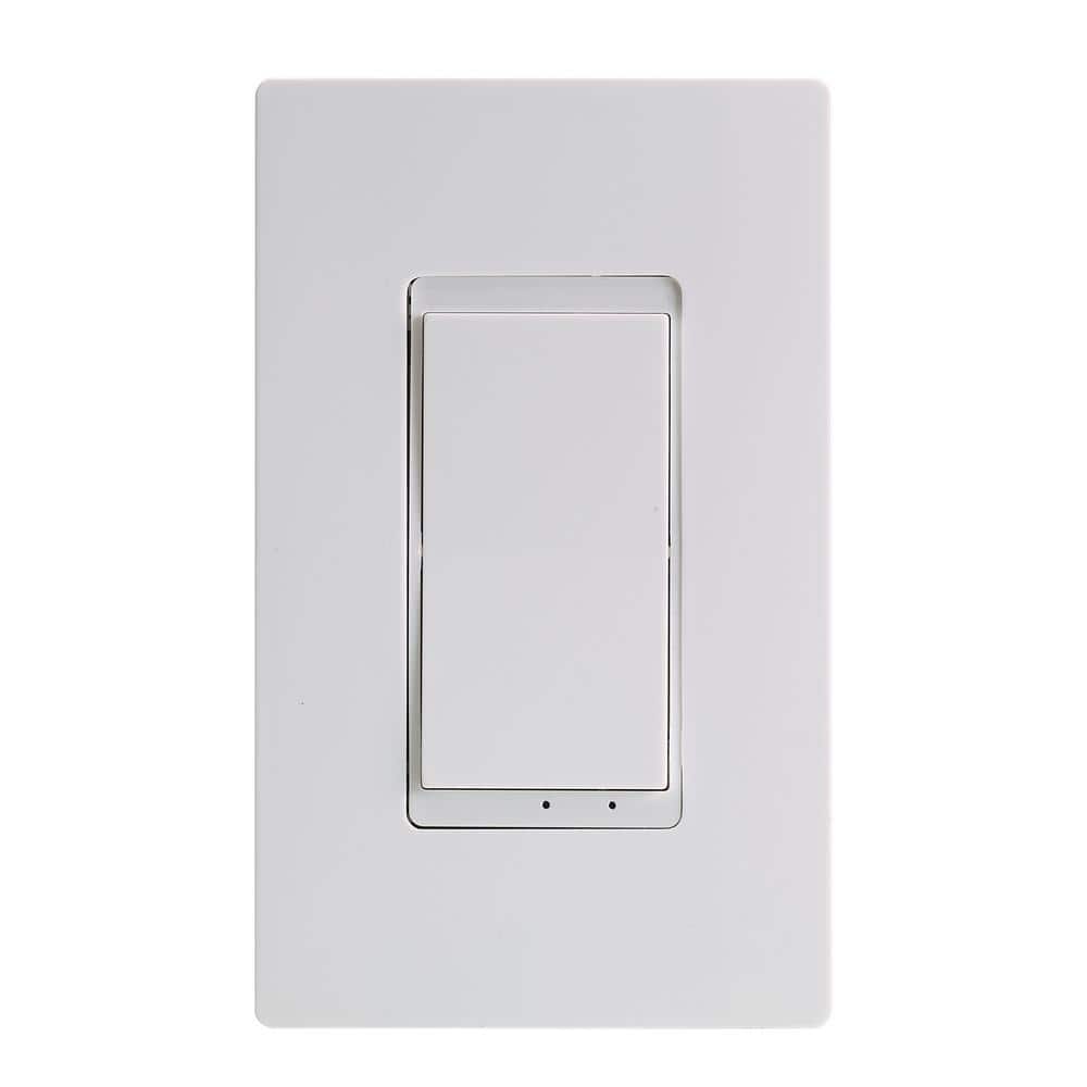 TORK Smart Switch Indoor Wi-Fi In-Wall Switch Amazon Alexa/Google Asst, Remote, Multiple Scene Control and Schedules