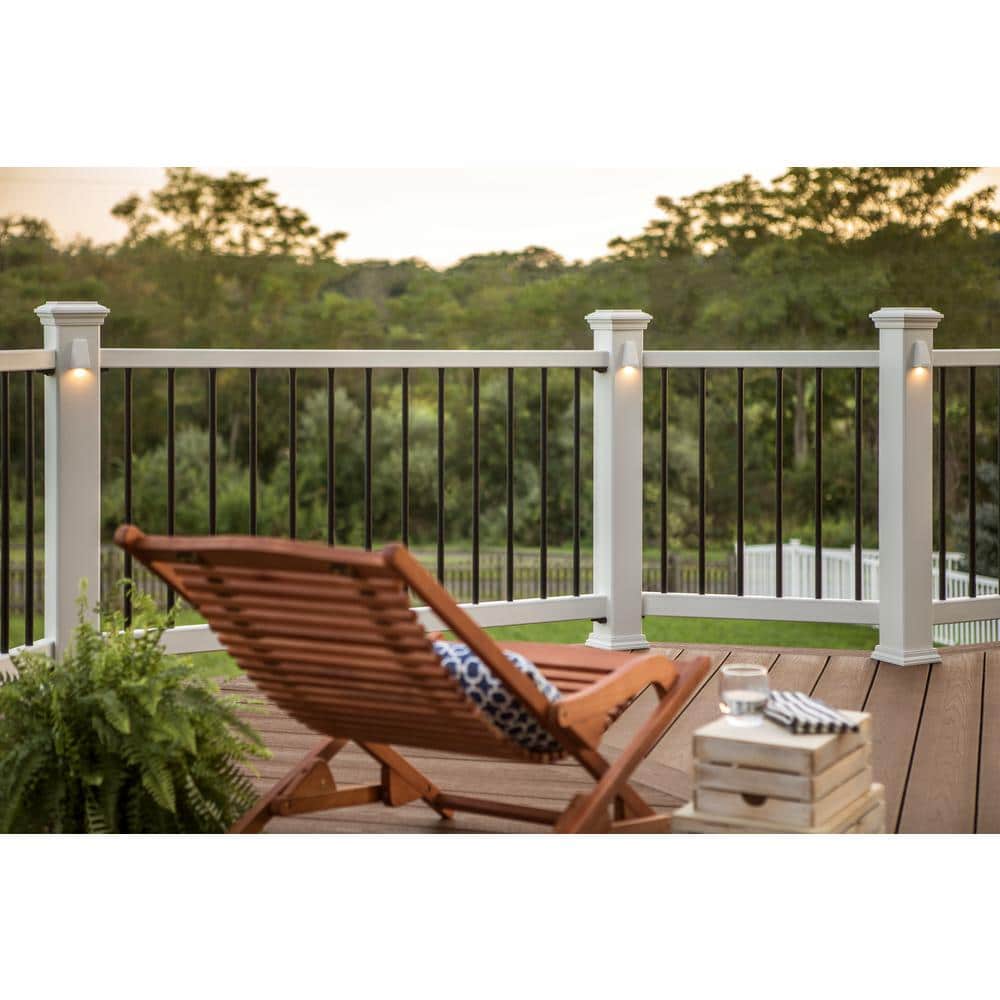 Trex Transcend 4 in. x 4 in. Classic White Composite Post Sleeve Skirt