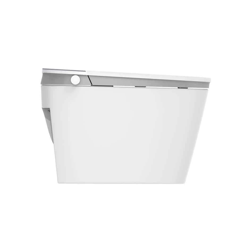 Unbranded 1.6/1.1 GPF ADA Smart Toilet Bidet with Auto Open/Close & UV-C Disinfection