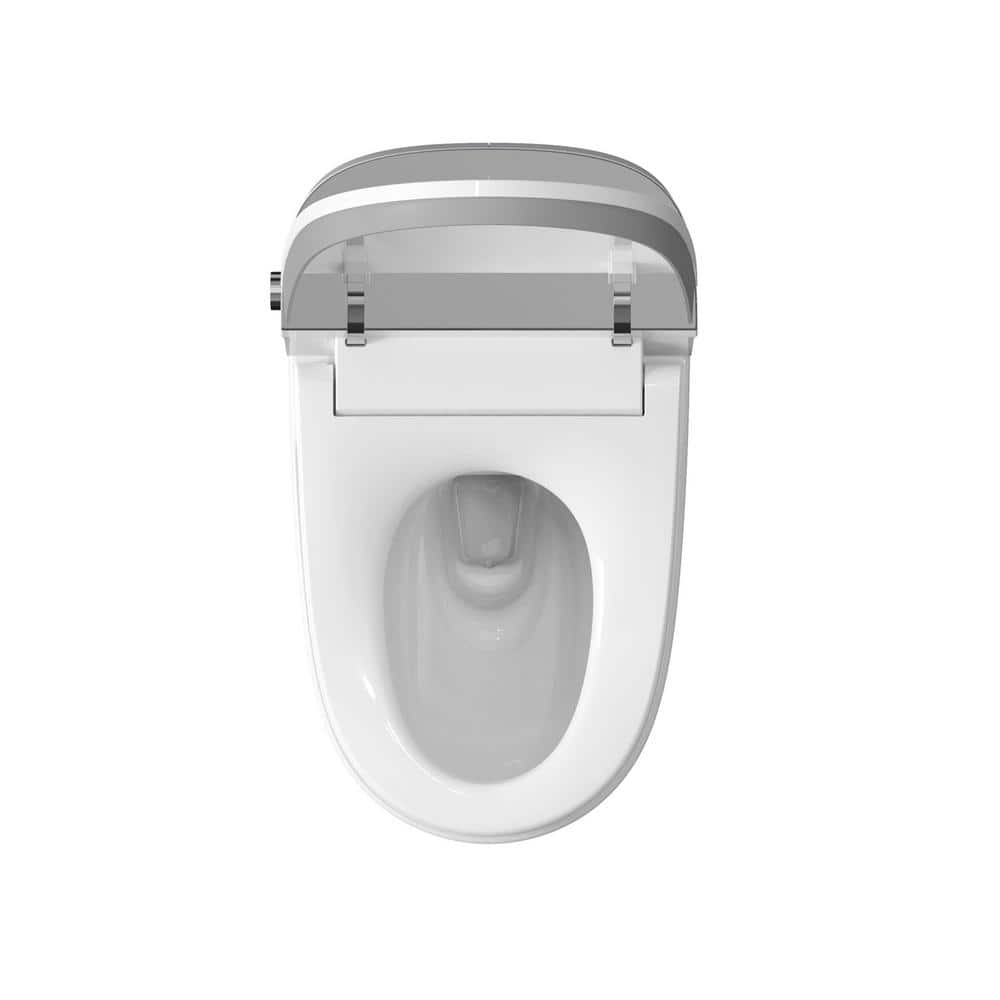 Unbranded 1.6/1.1 GPF ADA Smart Toilet Bidet with Auto Open/Close & UV-C Disinfection