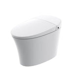 Unbranded ADA Compliant Smart Bidet Toilet - Dual Flush, Remote Control, White