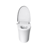 Unbranded ADA Compliant Smart Bidet Toilet - Dual Flush, Remote Control, White