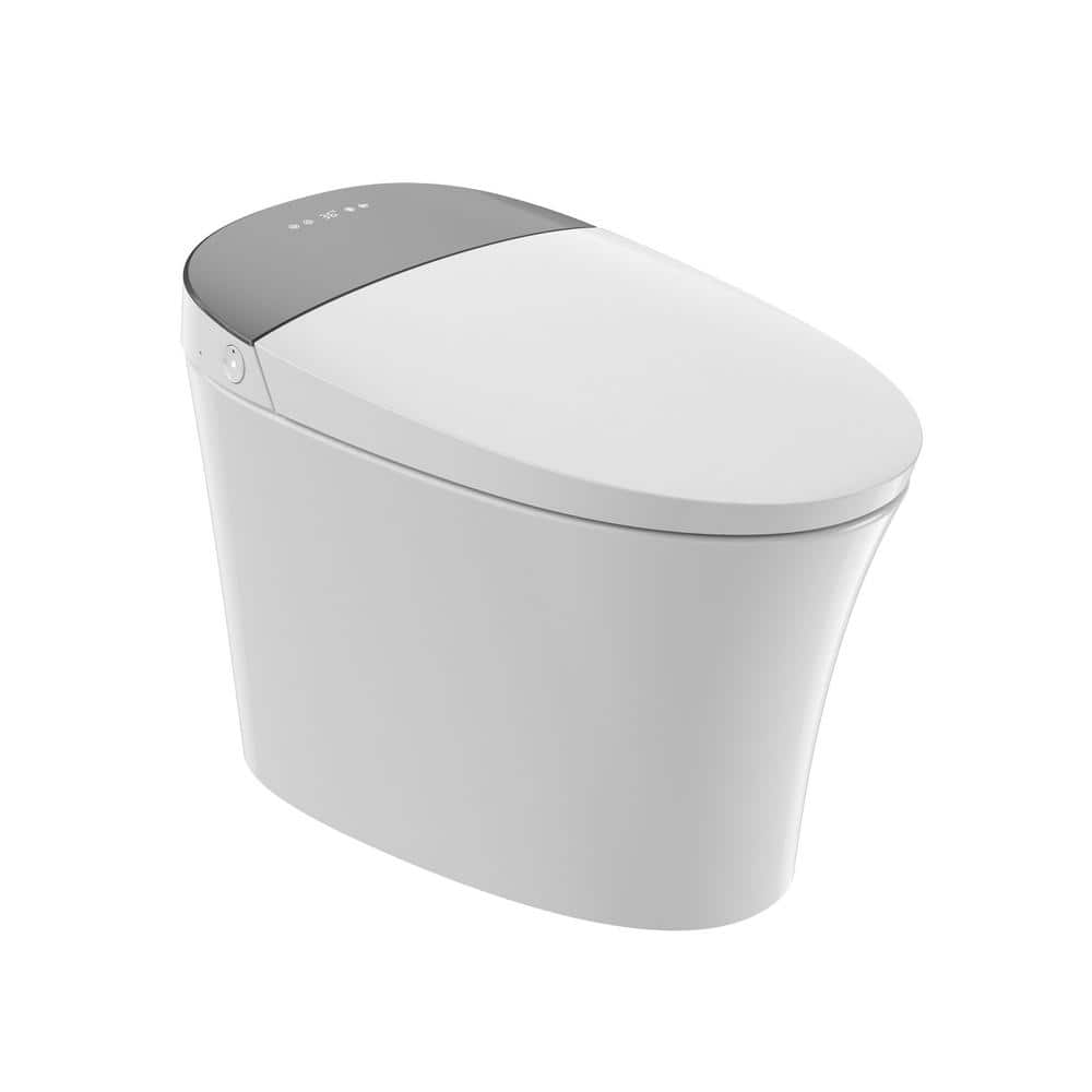 Unbranded Elongated ADA LED Smart Bidet Toilet with Auto Features