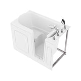 Universal Tubs HD Series 30 in. x 54 in. Right Drain Quick Fill Walk-In Soaking Bathtub in White